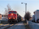 CN 2593 leads 402 at Belzile street